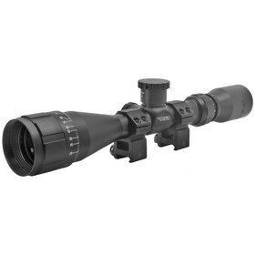BSA Sweet 30-30 3-9x40 Rifle Scope with 30/30 Duplex Reticle has a black finish